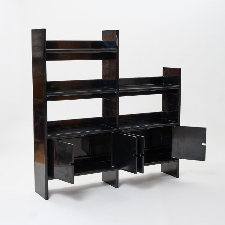 Bild 1 zu Objekt, B&uuml;cherregal, 1970er Jahre (Entwurf), Rodolfo Bonetto, Guzzini, Mailand / Milan, 183A 475