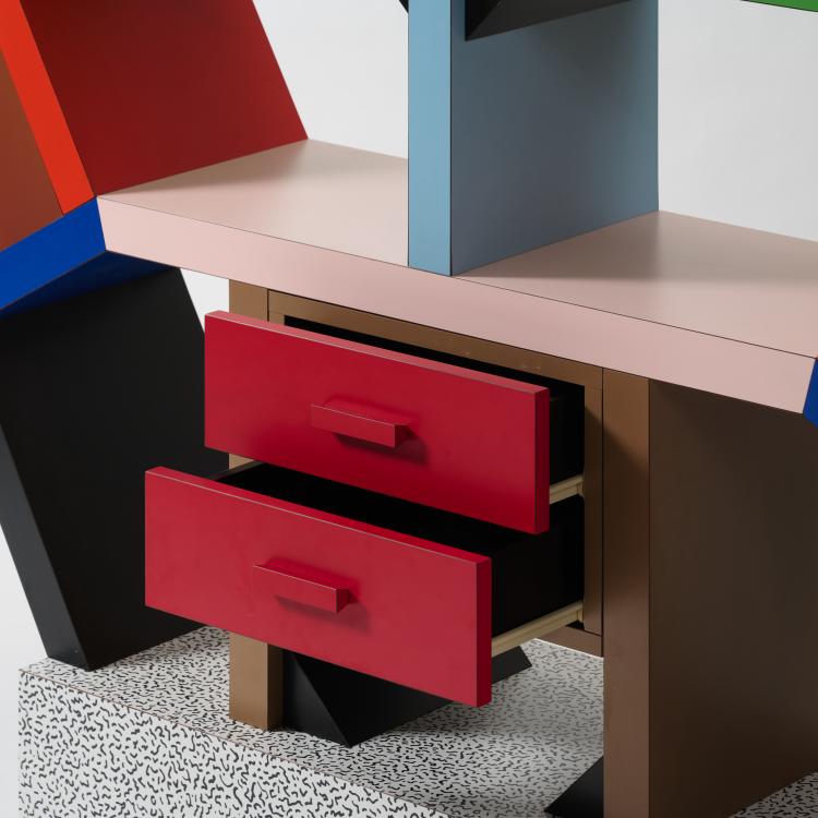 Bild 4 zu Objekt, Regal 'Carlton', 1981 (Entwurf), Ettore Sottsass, Memphis, Mailand / Milan, 