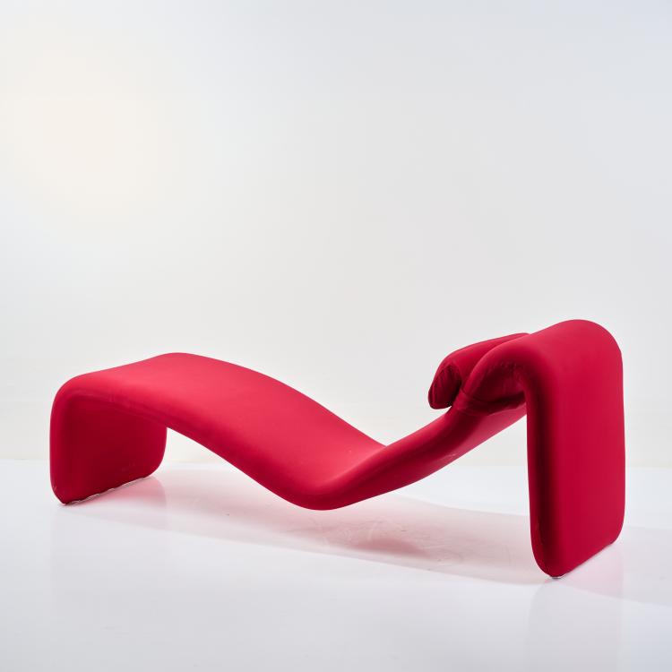 Bild 1 zu Objekt, Liege 'Djinn', 1965 (Entwurf), Olivier Mourgue, Airborne International, Montreuil-sous-Bois, 183A 385