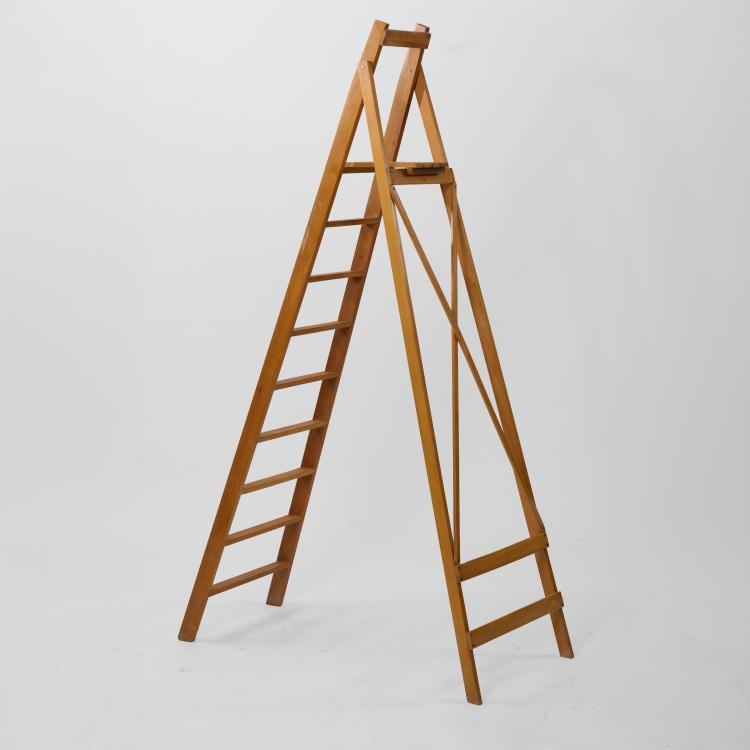 Bild 1 zu Objekt, Holzleiter, 1950er Jahre (Entwurf), Italien / Italy, 183A 528