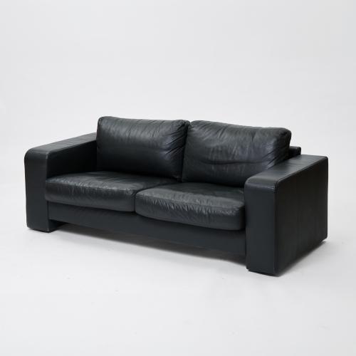 Zweisitzer Sofa, 1980er/90er Jahre (Entwurf)