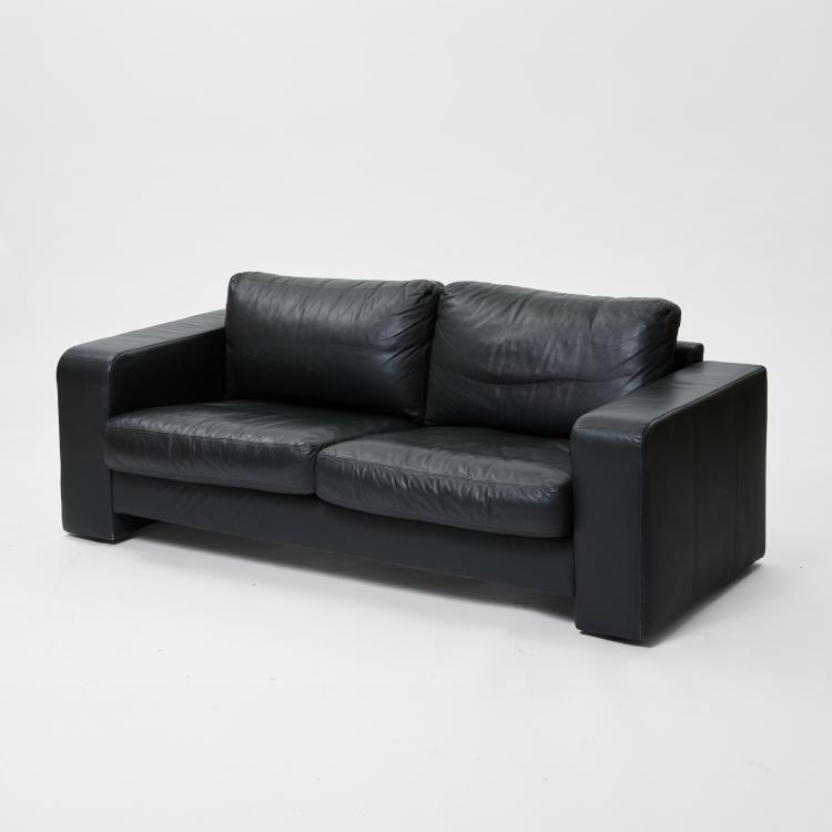 Hauptbild zu Objekt, Zweisitzer Sofa, 1980er/90er Jahre (Entwurf), Rodolfo Dordoni (zugeschrieben), Minotti, Meda, 183A 570