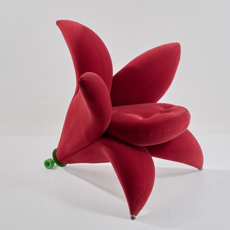 Hauptbild zu Objekt, Armlehnsessel 'Getsuen', 1990 (Entwurf), Masanori Umeda, Edra, Perignano, 