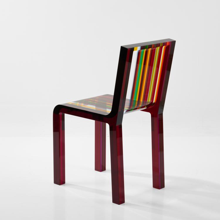 Bild 1 zu Objekt, Stuhl 'Rainbow Chair', 2000 (Entwurf), Patrick Norguet, Cappellini, Arosio, 