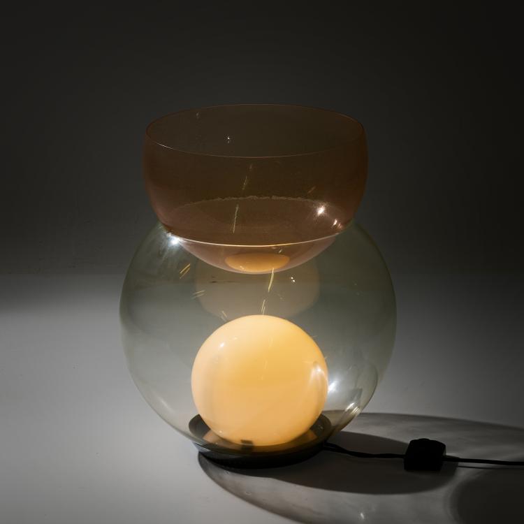 Hauptbild zu Objekt, Tischleuchte mit Vase 'Giova', 1964 (Entwurf), Gae Aulenti, Poltronova Montale, Pistoia, 183A 372