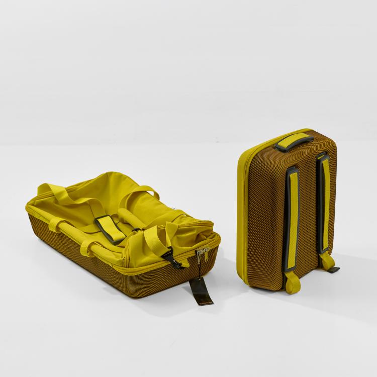 Bild 1 zu Objekt, Zwei Gep&auml;ckst&uuml;cke aus der 'Scope' Kollektion, 2005 (Entwurf), Marc Newson, Samsonite, Luxemburg, 183A 536