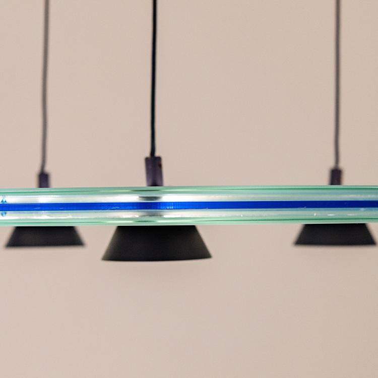 Bild 1 zu Objekt, Deckenleuchte 'Ufo', 1983 (Entwurf), Perry A. King,Santiago Miranda, Arteluce, Mailand / Milan, 183A 568