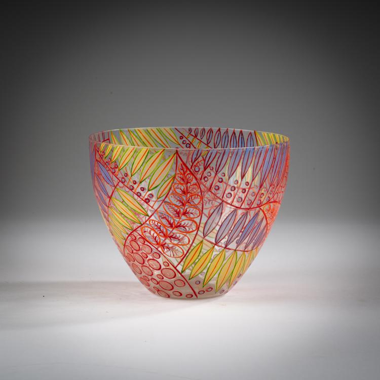 Bild 2 zu Objekt, Vase 'Foglie' oder 'Smalto', 1940, Vittorio Zecchin, S.A.L.I.R., Murano, 