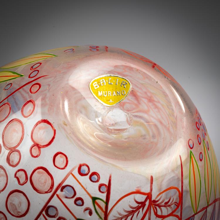 Bild 3 zu Objekt, Vase 'Foglie' oder 'Smalto', 1940, Vittorio Zecchin, S.A.L.I.R., Murano, 