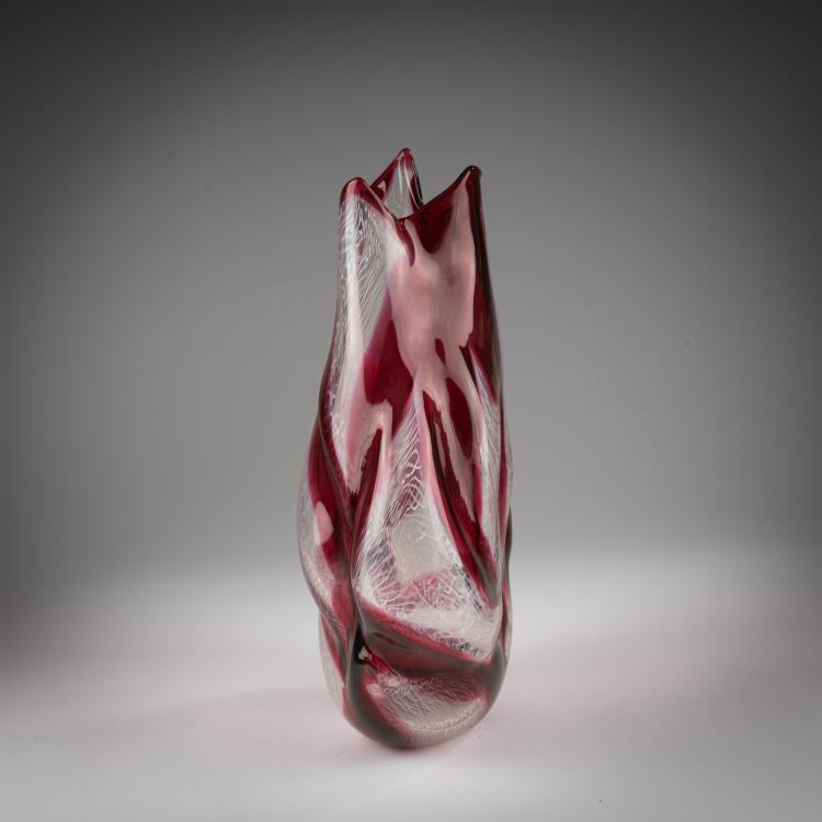 Bild 1 zu Objekt, Vase 'Merletto irregolare', 1953, Archimede Seguso, Seguso, Archimede, 