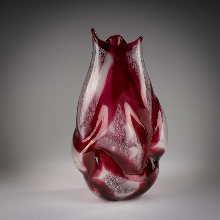Bild 2 zu Objekt, Vase 'Merletto irregolare', 1953, Archimede Seguso, Seguso, Archimede, 