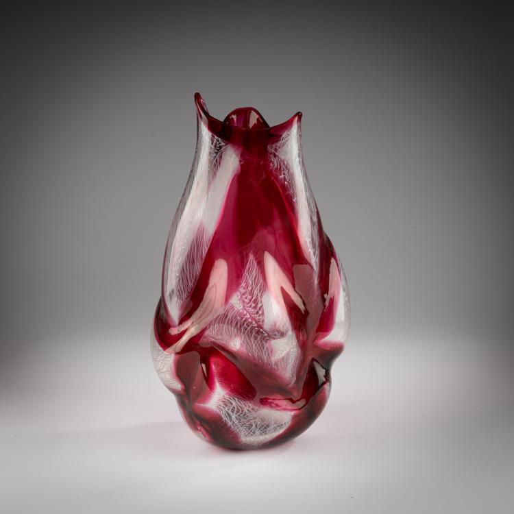 Bild 3 zu Objekt, Vase 'Merletto irregolare', 1953, Archimede Seguso, Seguso, Archimede, 