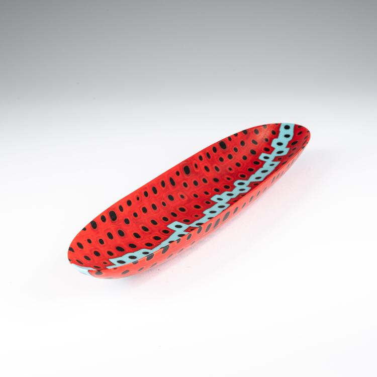 Hauptbild zu Objekt, Schale 'Canoa murrine', 1940, Carlo Scarpa, Venini, Murano, 183B 711