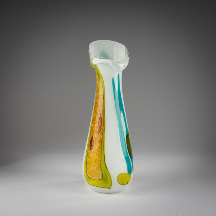 Bild 1 zu Objekt, Vase, um 1956, Anzolo Fuga, A.Ve.M, Murano, 183B 758