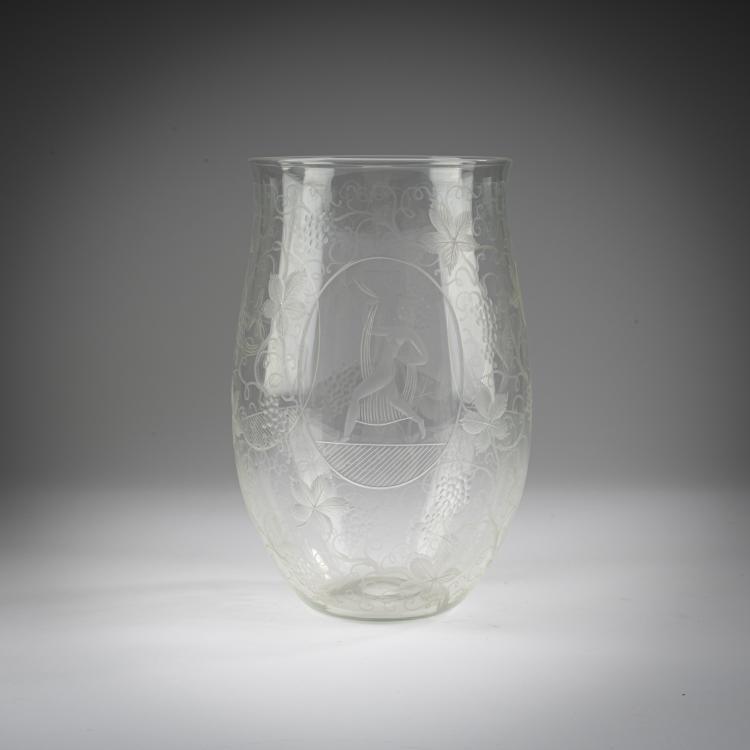 Hauptbild zu Objekt, Vase 'La danza', 1938, Franz Pelzel, S.A.L.I.R., Murano; Ferro Toso Barovier, Murano, 183B 704
