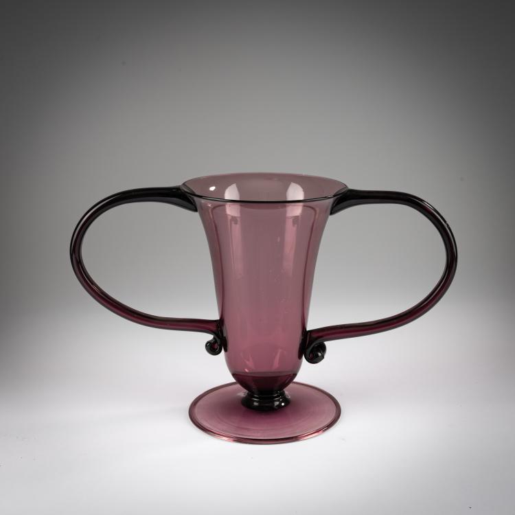 Bild 2 zu Objekt, Henkelvase 'Libellula', 1921/22, Vittorio Zecchin, M.V.M. Cappellin & C.;  Venini & C., Murano, 183B 673