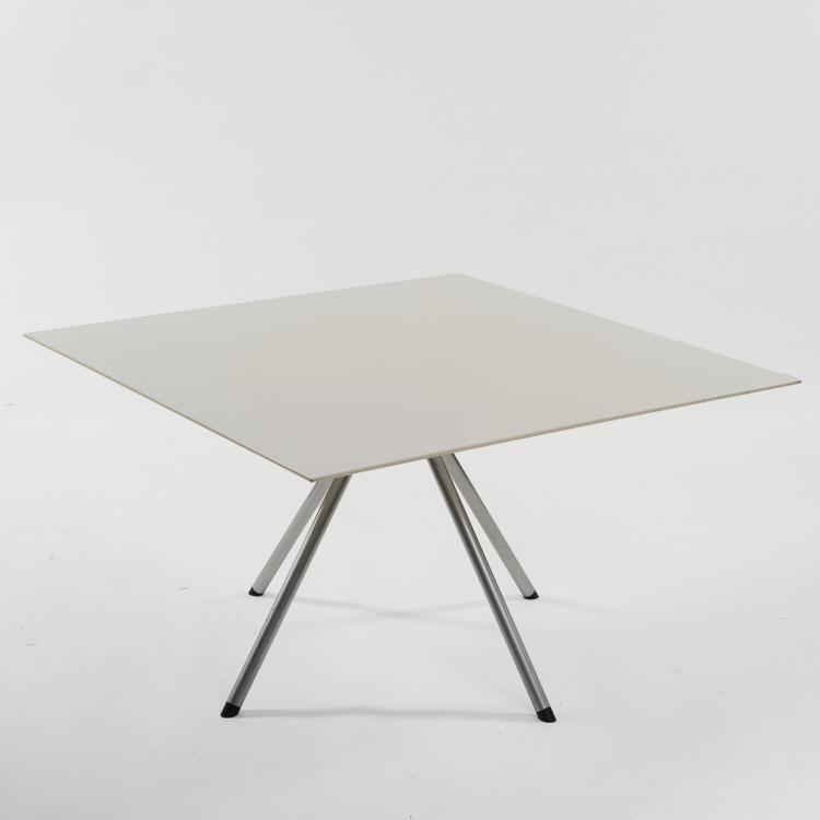 Hauptbild zu Objekt, Tisch, 1990er Jahre (Entwurf), Norman Foster (zugeschrieben), Tecno, Mailand (zugeschrieben / attributed), 183A 629
