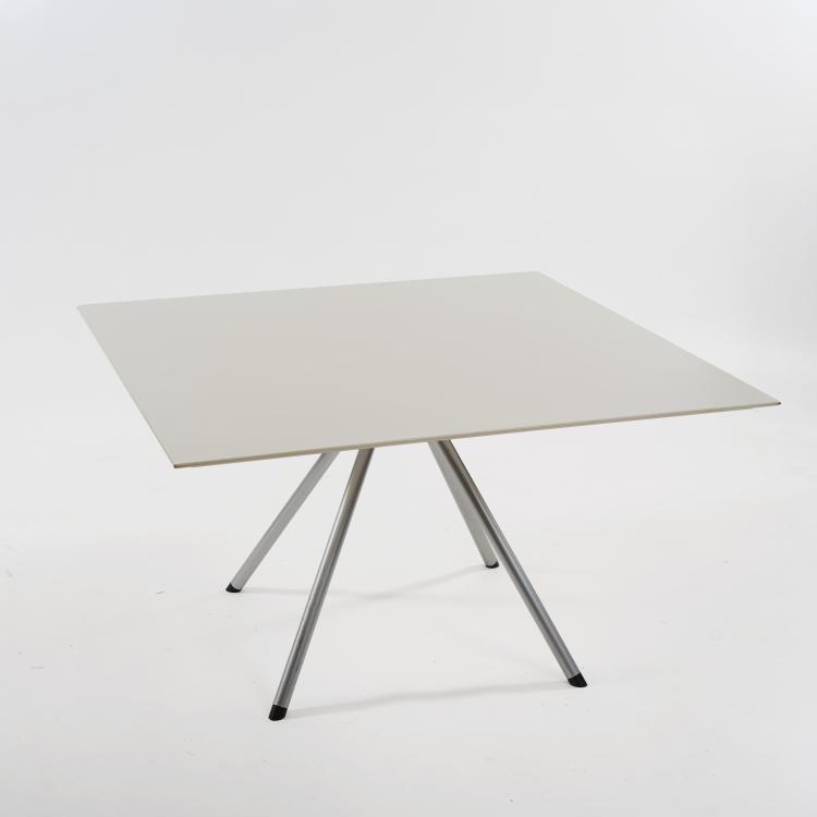 Bild 1 zu Objekt, Tisch, 1990er Jahre (Entwurf), Norman Foster (zugeschrieben), Tecno, Mailand (zugeschrieben / attributed), 183A 629