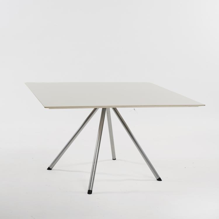 Bild 2 zu Objekt, Tisch, 1990er Jahre (Entwurf), Norman Foster (zugeschrieben), Tecno, Mailand (zugeschrieben / attributed), 183A 629