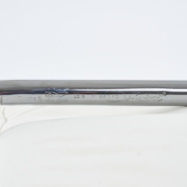Bild 9 zu Objekt, Zwei Sessel 'LC 2', 1928 (Entwurf), Pierre Jeanneret,Charlotte Perriand,Le Corbusier Charles-&Eacute;douard Jeanneret-Gris, Cassina, Mailand / Milan, 183A 142
