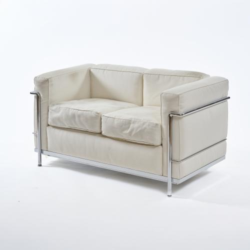 Zweisitzersofa 'LC 2', 1928 (Entwurf)