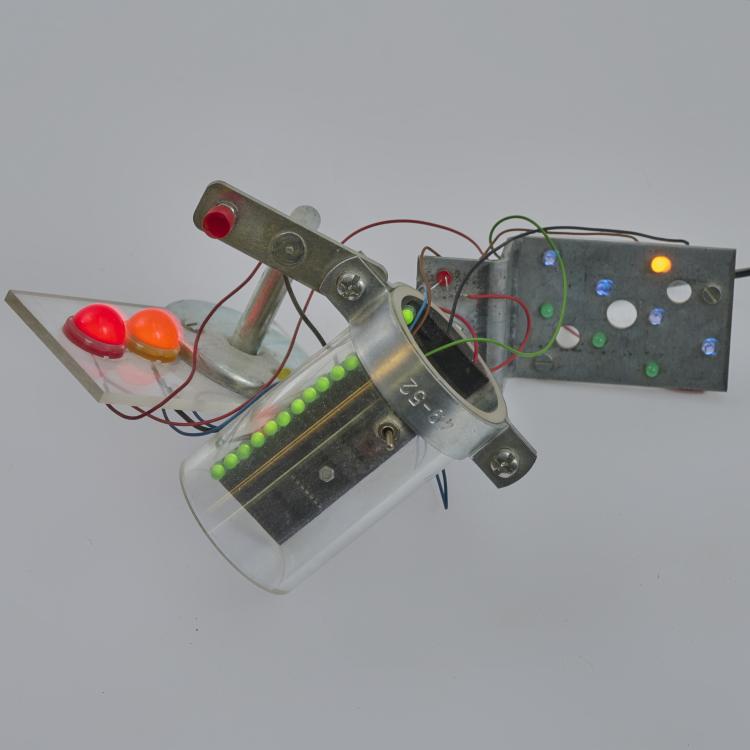 Bild 1 zu Objekt, Lichtobjekt '(ON 131) - S 50 - 56', 1996 (Entwurf), Klaus Geldmacher, Deutschland / Germany, 183A 623