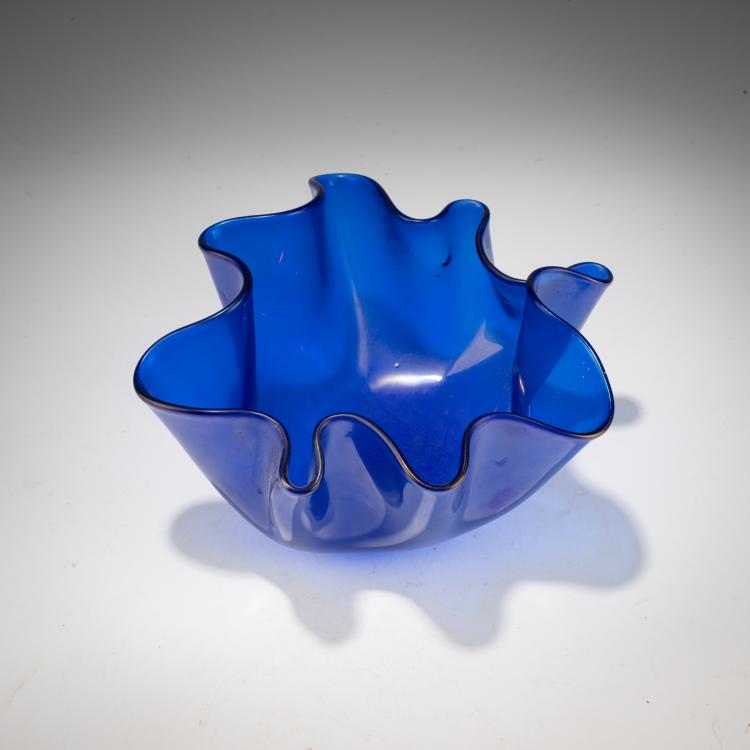Bild 1 zu Objekt, Vase 'Fazzoletto', 1949/50, Fulvio Bianconi, Venini, Murano, 183B 719