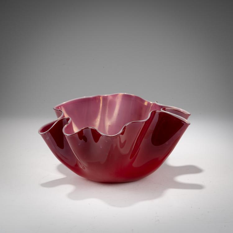Hauptbild zu Objekt, Vase 'Fazzoletto', 1949/50, Fulvio Bianconi, Venini, Murano, 183B 720