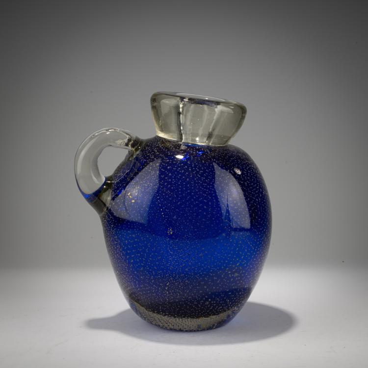 Bild 1 zu Objekt, Krug 'A bollicine oro', um 1941, Flavio Poli, Seguso Vetri d'Arte, 183B 714