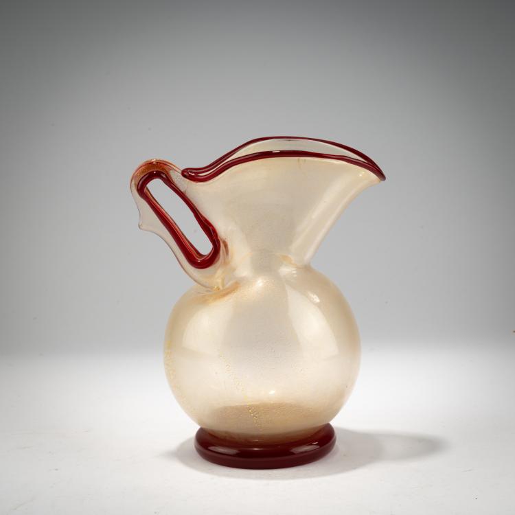 Hauptbild zu Objekt, Krug 'Eugeneo', 1951, Ercole Barovier, Barovier, 183B 733