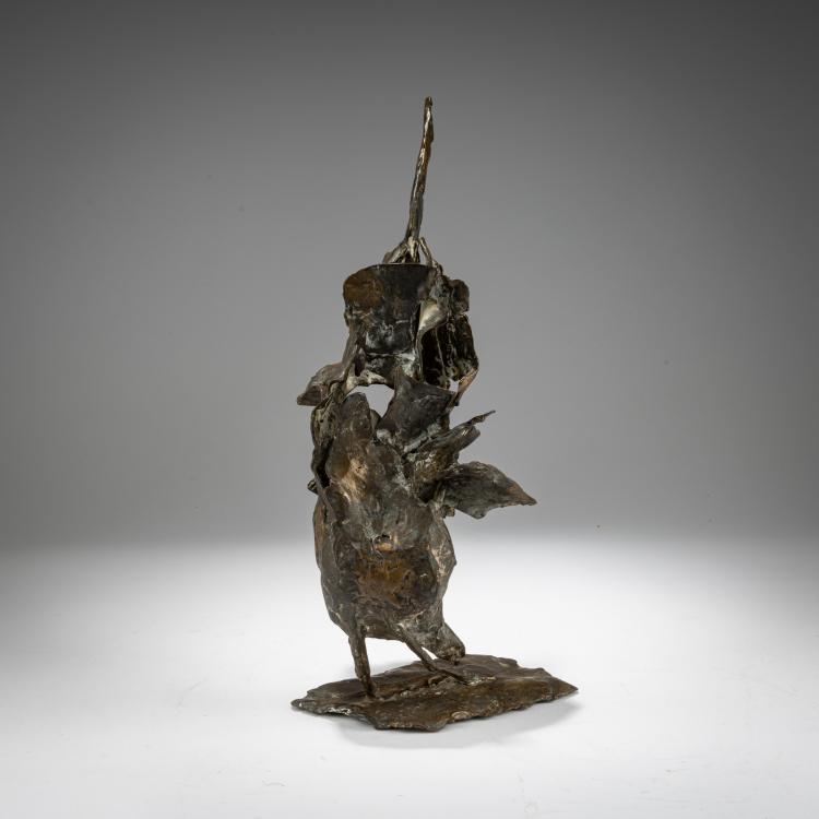 Bild 2 zu Objekt, Bronze 'Fasan', 1969, Gotthelf Schlotter, 183C 815