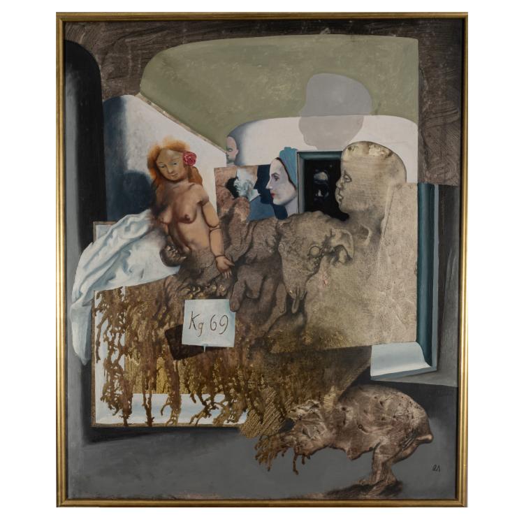 Bild 1 zu Objekt, 'Einander', vor 1967, Eberhard Schlotter, 183C 900