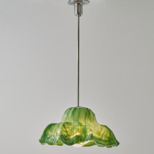 Deckenleuchte 'Ninfea', 1967/68 (Entwurf)