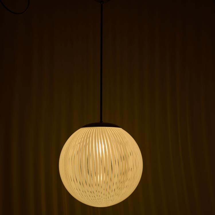 Bild 2 zu Objekt, Deckenleuchte 'Tessuto', 1970er Jahre (Entwurf), Ludovico Diaz de Santillana, Venini, Murano, 183A 491