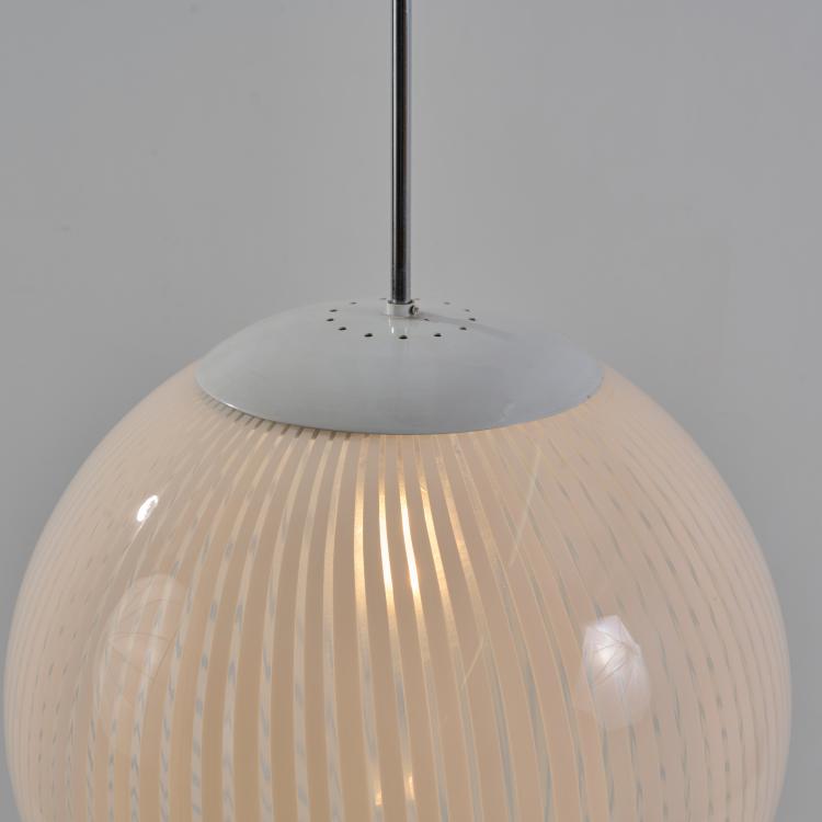 Bild 3 zu Objekt, Deckenleuchte 'Tessuto', 1970er Jahre (Entwurf), Ludovico Diaz de Santillana, Venini, Murano, 183A 491