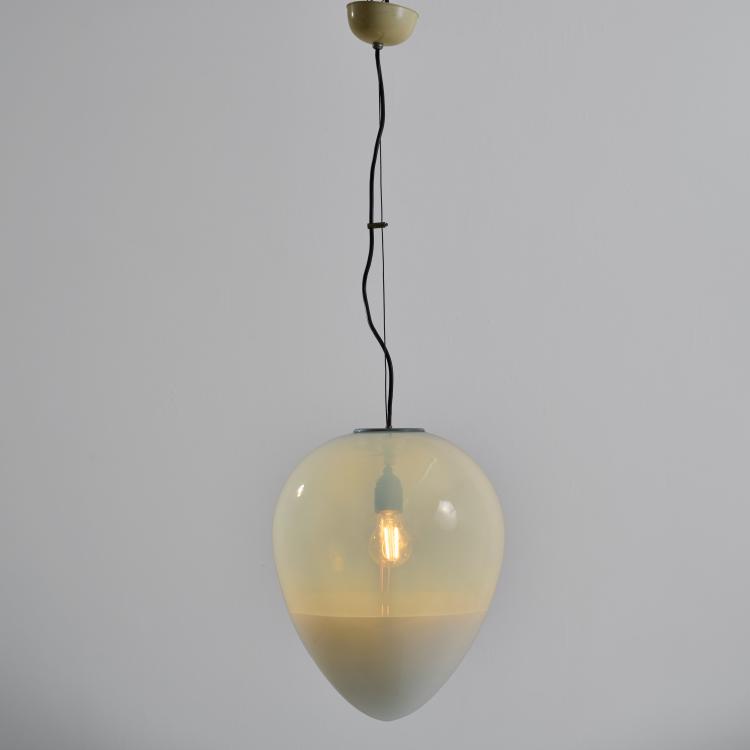 Bild 1 zu Objekt, Deckenleuchte 'Uovo', 1970er Jahre (Entwurf), Leucos, Mailand / Milan, 183A 468