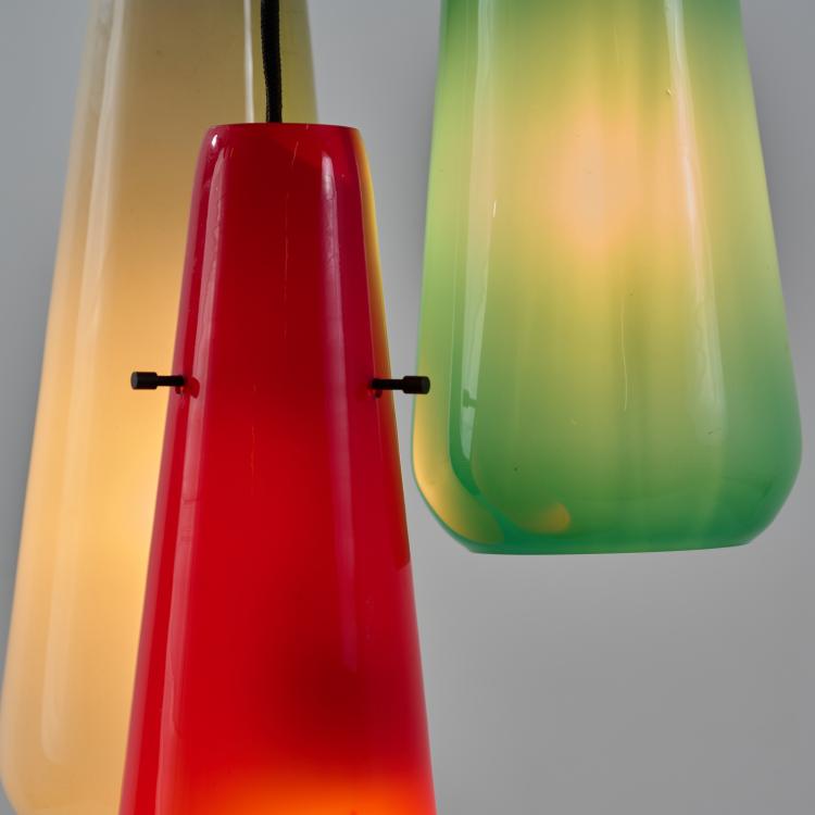 Bild 4 zu Objekt, Deckenleuchte, 1960er Jahre (Entwurf), Alessandro Pianon (zugeschrieben), Vetreria Vistosi, Murano (zugeschrieben) / (attributed), 183A 407