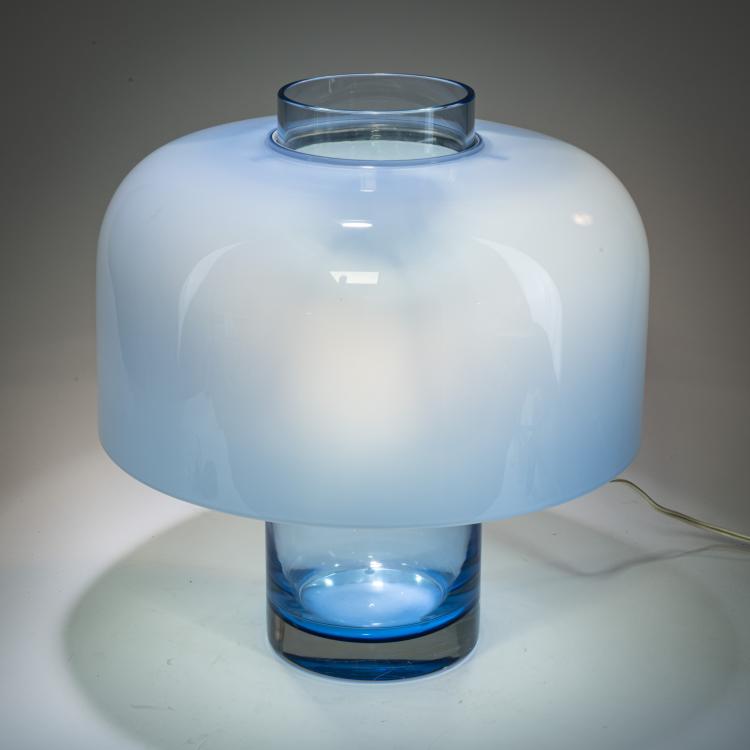 Bild 1 zu Objekt, Tischleuchte mit Vaseneinsatz 'LT226', 1972 (Entwurf), Carlo Nason, A. V. Mazzega, Murano, 183A 454