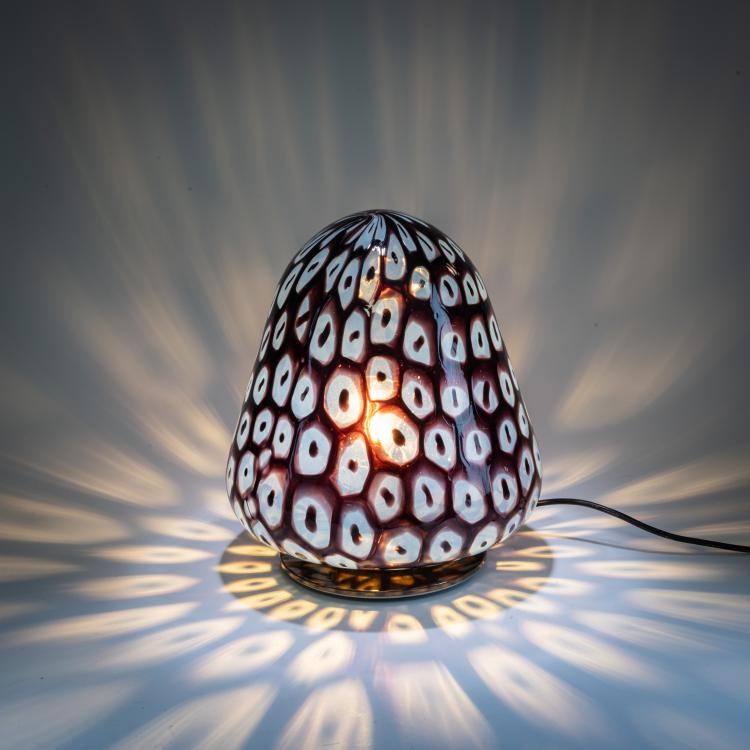Hauptbild zu Objekt, Tischleuchte, 1960er Jahre (Entwurf), Barovier & Toso, Murano, 183A 406