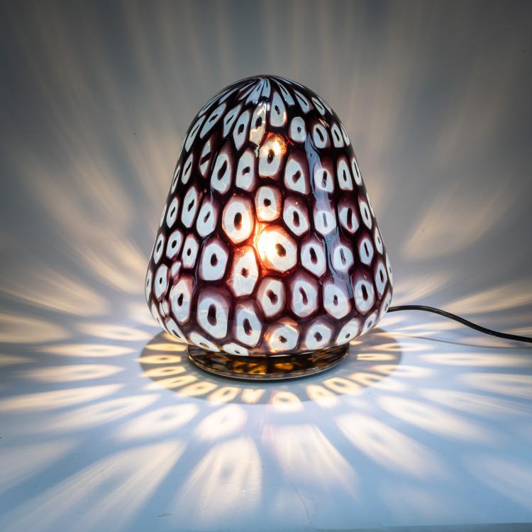 Bild 1 zu Objekt, Tischleuchte, 1960er Jahre (Entwurf), Barovier & Toso, Murano, 183A 406