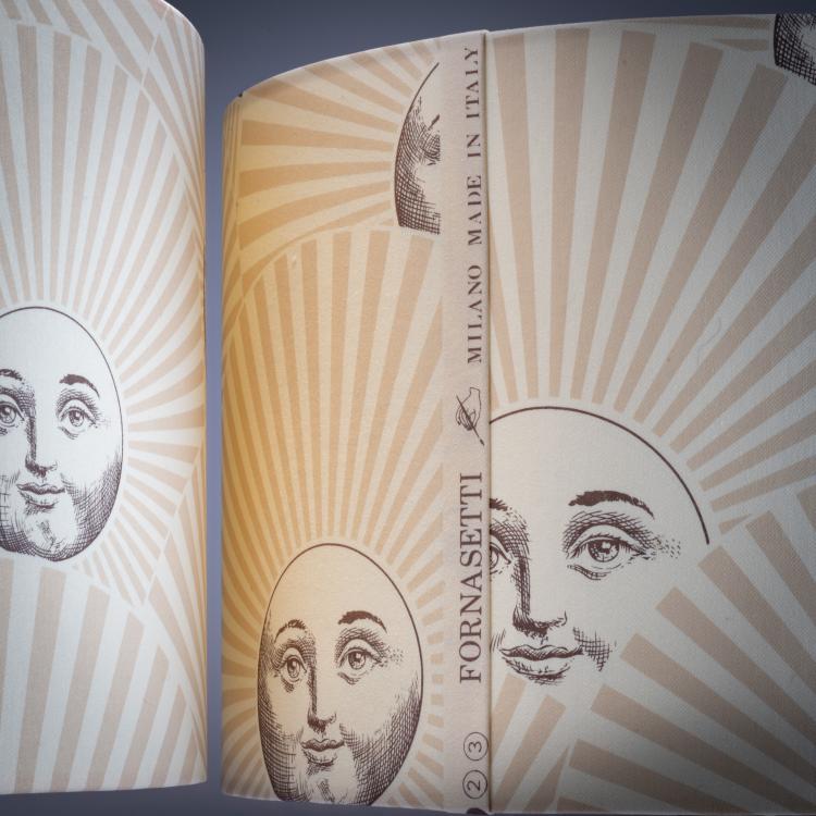 Bild 3 zu Objekt, Zwei Tischleuchten 'Viso di Donna' mit Schirm 'Sole', 1950er Jahre (Entwurf), Piero Fornasetti, Fornasetti, Mailand / Milan, 183A 112