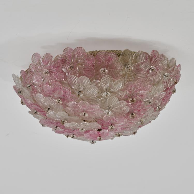 Bild 2 zu Objekt, Deckenleuchte, 1960er Jahre (Entwurf), Archimede Seguso (zugeschrieben), Venini, Murano (zugeschrieben) / (attributed), 183A 408