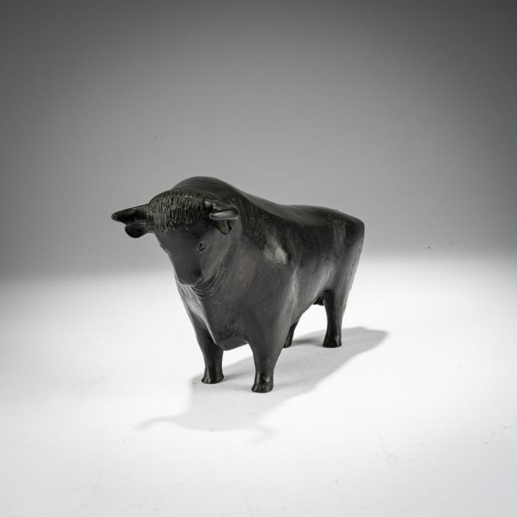 Bild 1 zu Objekt, Skulptur 'Stier', circa 1985, Reinhard Dachlauer, 183C 819
