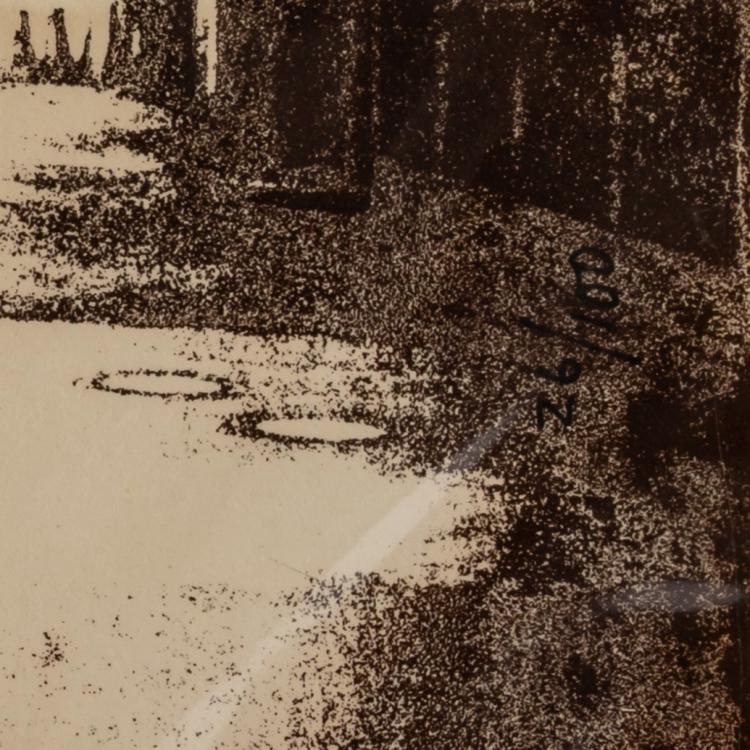 Bild 2 zu Objekt, 'In Oelper scheperts (Braunschweiger Landschaft mit K&auml;seb&auml;umen)', 1973, Dieter Roth, 183C 926