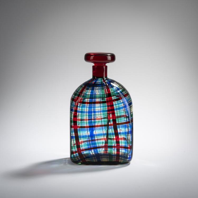 Hauptbild zu Objekt, 'Christian Dior' bottle with stopper, c. 1969, Ercole Barovier, Barovier & Toso, Murano, 183B 790