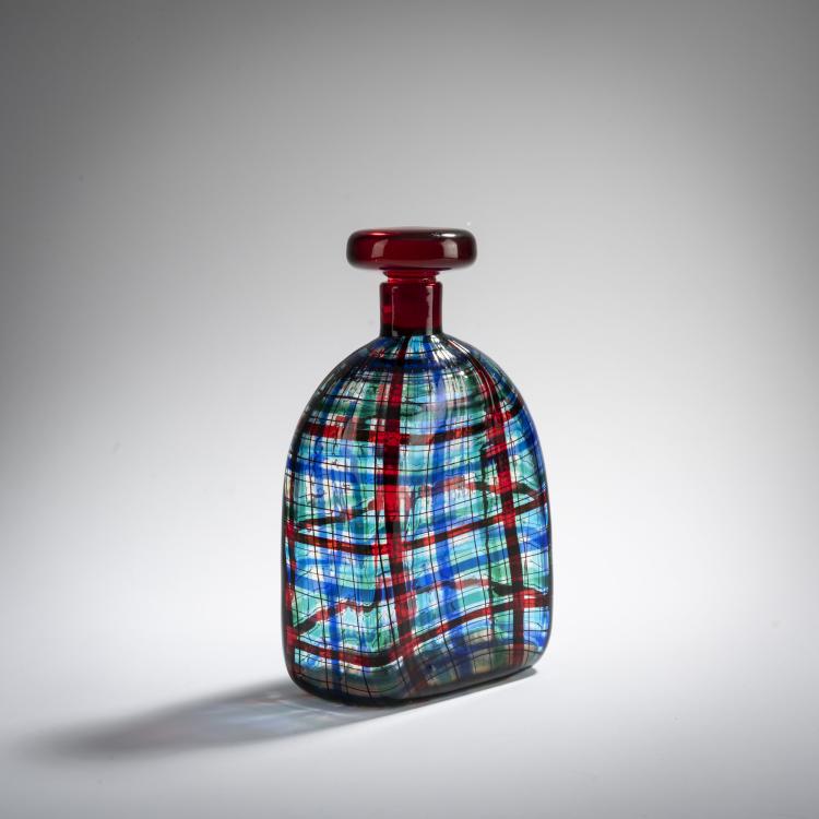 Bild 1 zu Objekt, 'Christian Dior' bottle with stopper, c. 1969, Ercole Barovier, Barovier & Toso, Murano, 183B 790