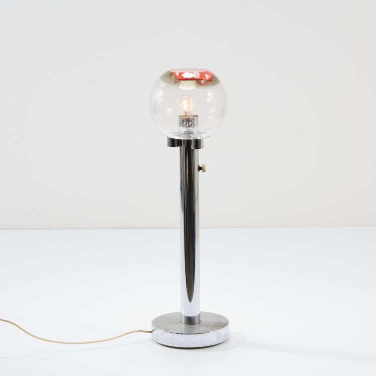 Bild 1 zu Objekt, Tischleuchte 'Grata', 1960er Jahre (Entwurf), Ludovico Diaz de Santillana, Venini & C., Murano, 183A 375