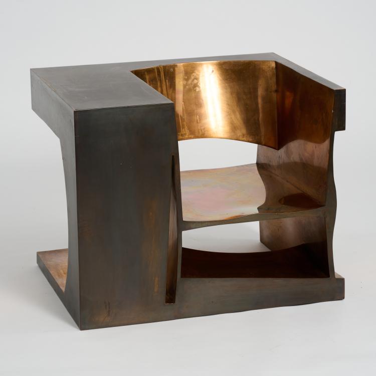 Bild 12 zu Objekt, Sitzobjekt '2 R Not', 1992 (Entwurf), Ron Arad, Ron Arad Studio, Cant&uacute;, 183A 609