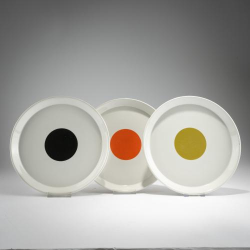 Drei Teller, um 1967 (Entwurf)