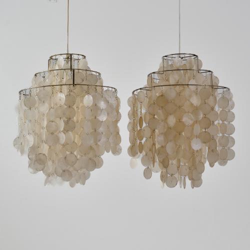 Two 'Fun 1 DM' ceiling lights, 1964 (design)
